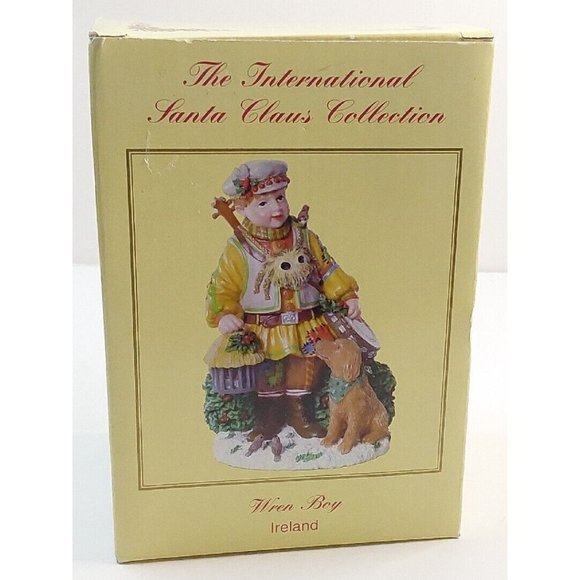 The International Santa Clause Collection  Wren Boy Ireland Handcrafted... - Picture 7 of 7